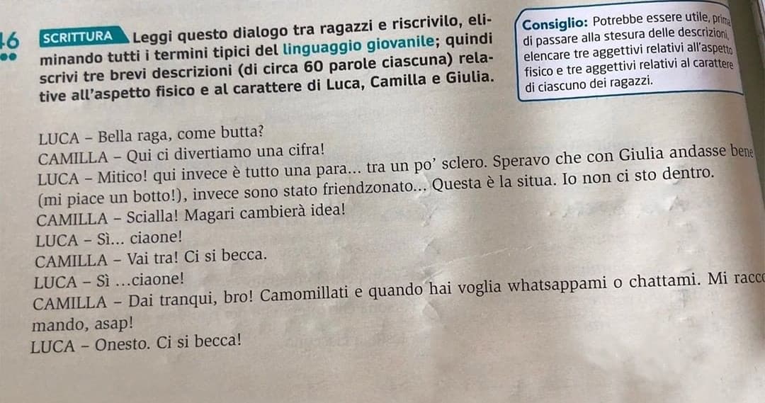 Quindi noi ğiőviņi parliamo così? mh...