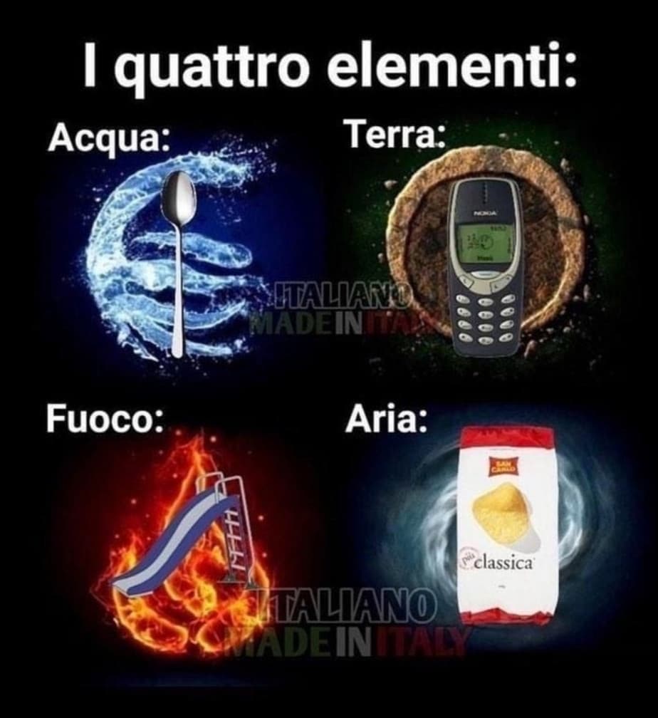 I 4 elementi 