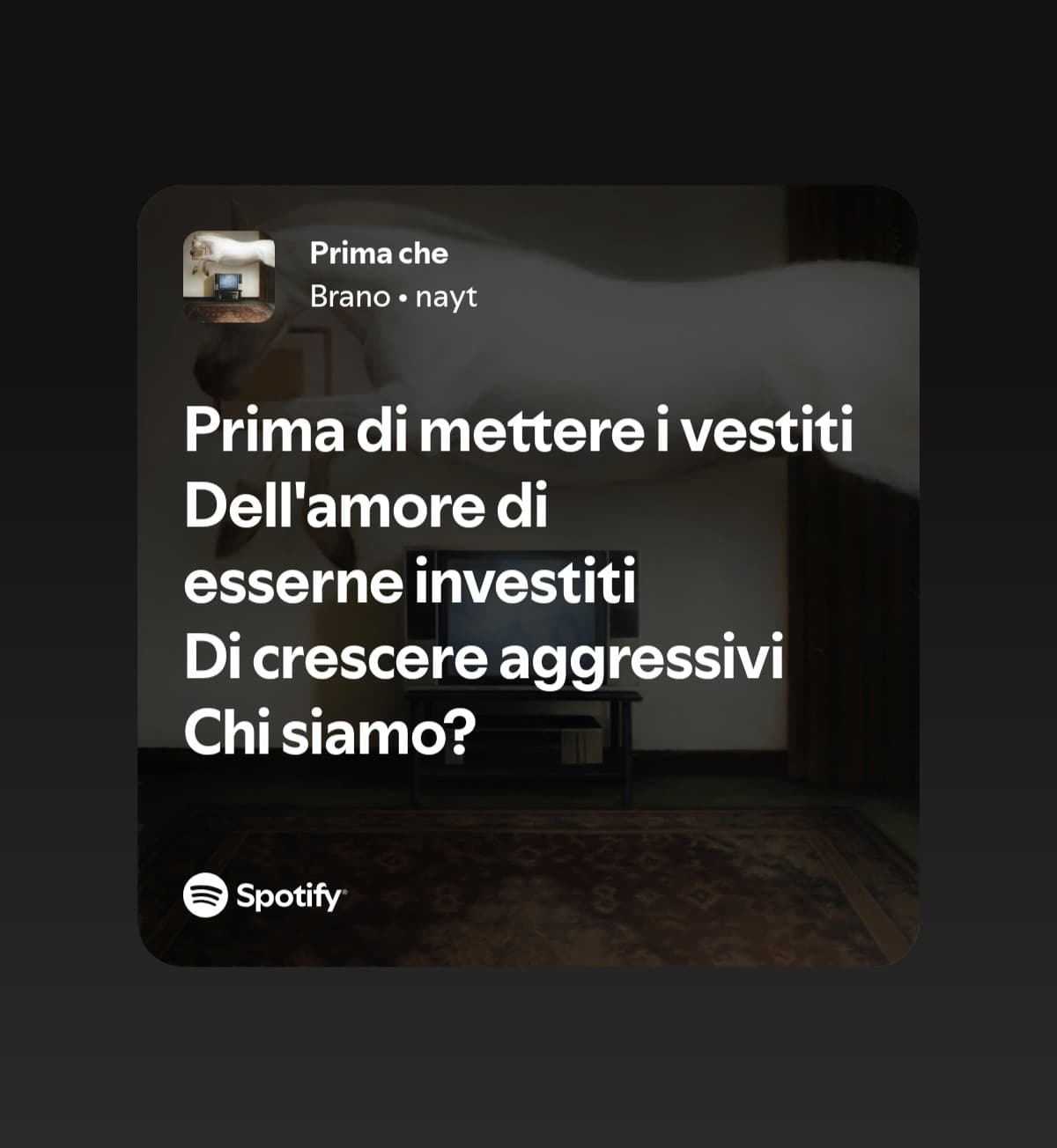 Prima che - Nayt
