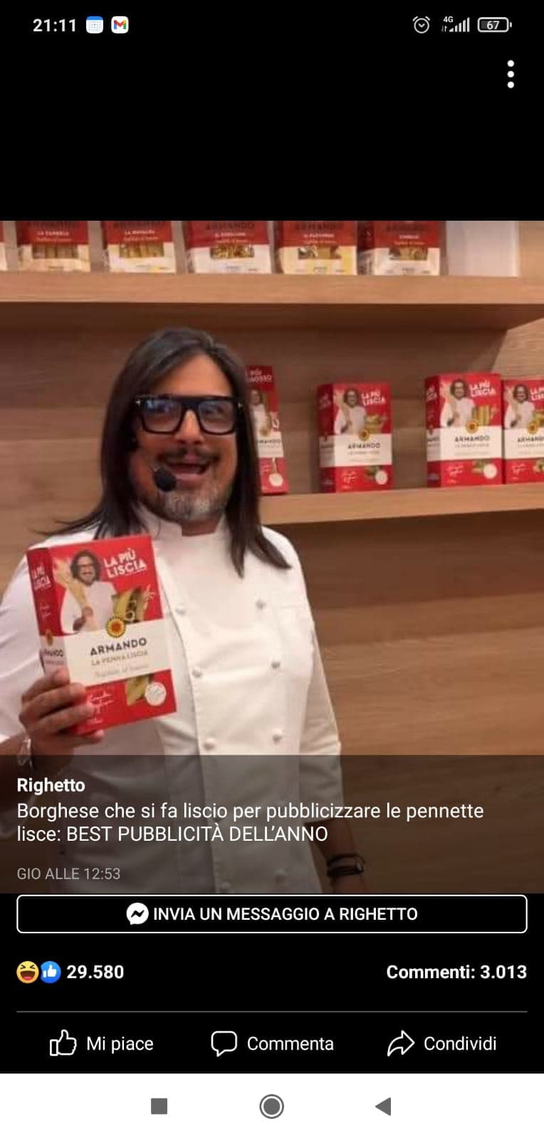 Oddio rido ancora per sta trovata di marketing