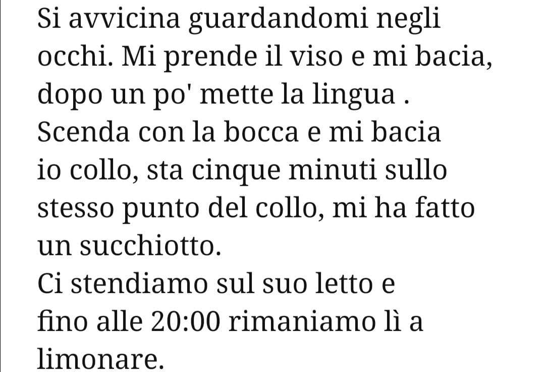 Mi era mancato il trash di wattpad. (Sono rimasti a limonare 2 ore) 