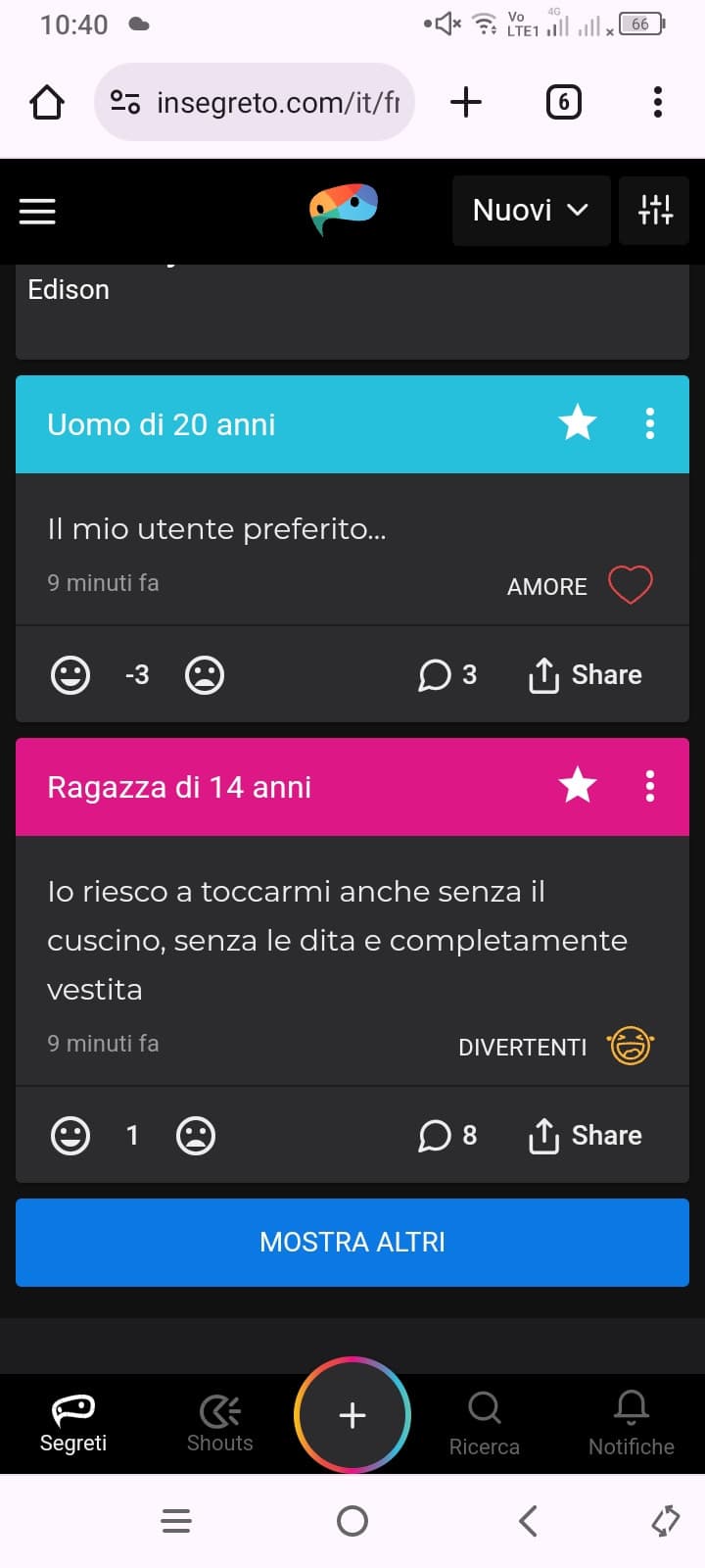 La 17enne adesso è diventata ✨uomo di 20 anni✨ Sipario