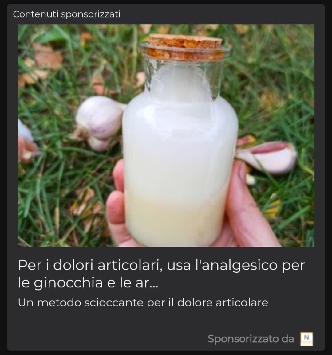 Questo è proprio un analgesico