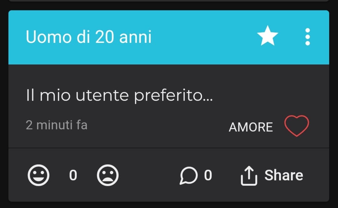 La bro si è evoluta da "ragazza di 17 anni" a "uomo di 20 anni"