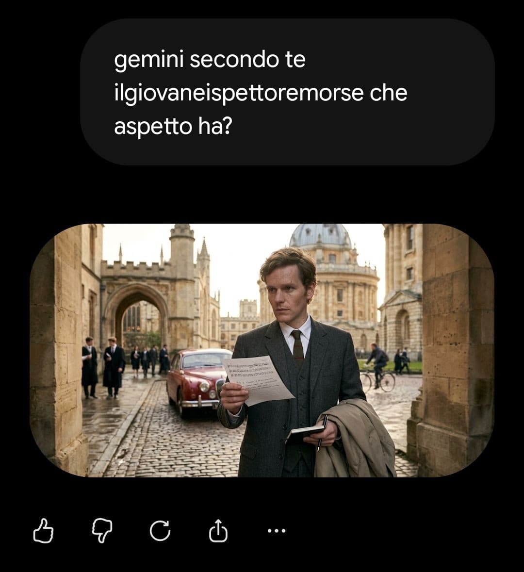dai raga si, io più o meno lo vedo così. però un misto tra un vecchio, saggio e un ragazzino delle medie nerd. periodt, gemini ha cucinato.