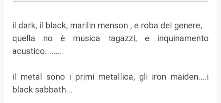 Il giorno in cui i metallari puristi si estingueranno godrò