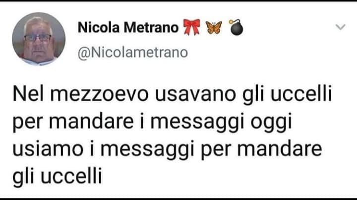 Nel mezzoevo?