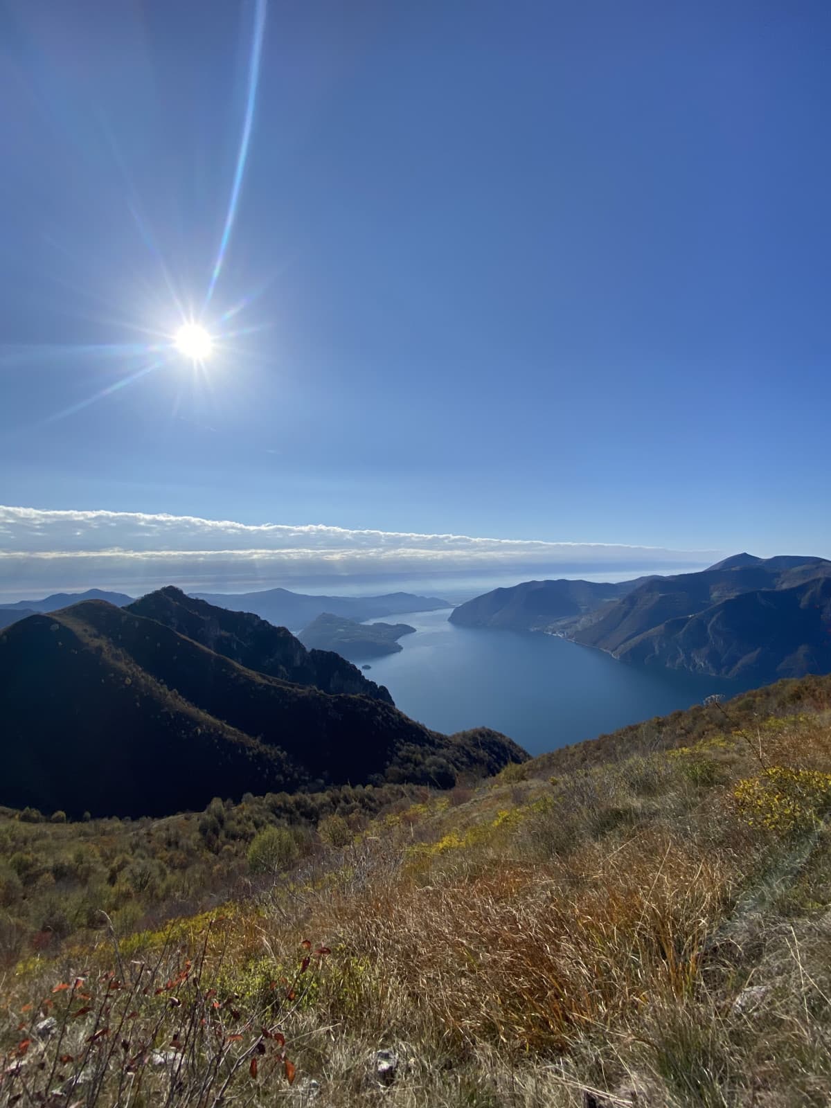 A volte vale la pena far fatica per godersi il panorama 