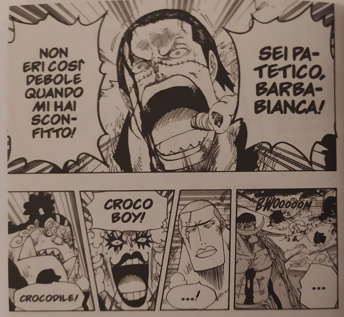 Io che ho guardato a merda Marineford e non mi ricordo nulla, ma c'è sta scena?? Devo cercare???