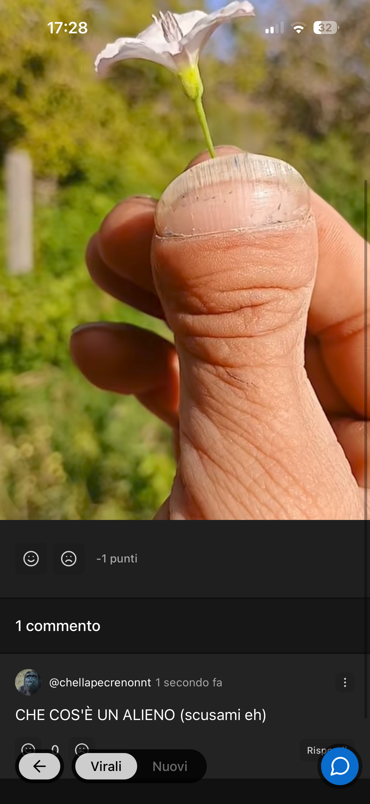 non dovrei ridere lo so