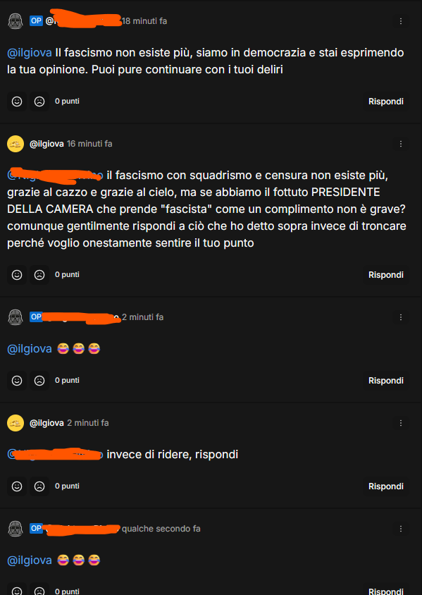 Certa gente non capisce che il fascismo non è solo leggi razziali e censura, e  soprattutto tutto alla luce del sole