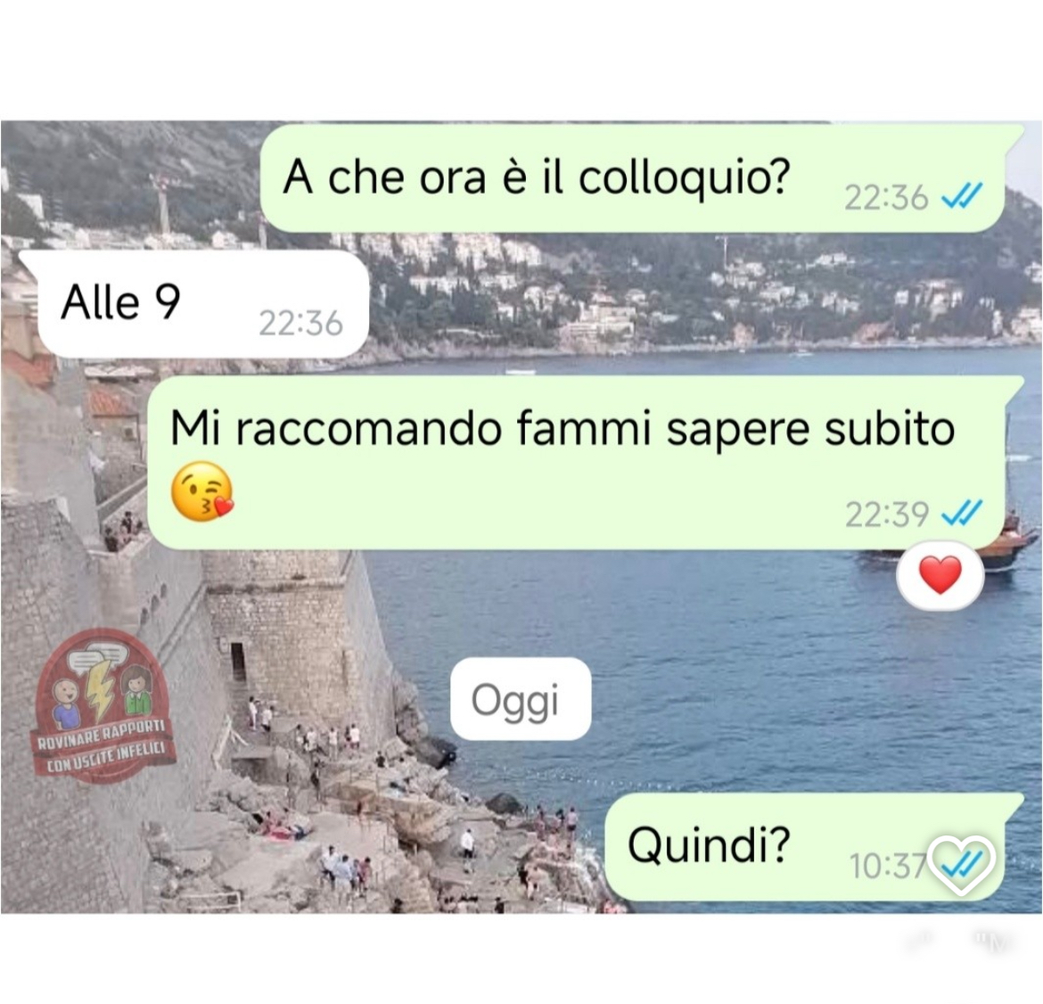 ma si può essere più asfissianti di così