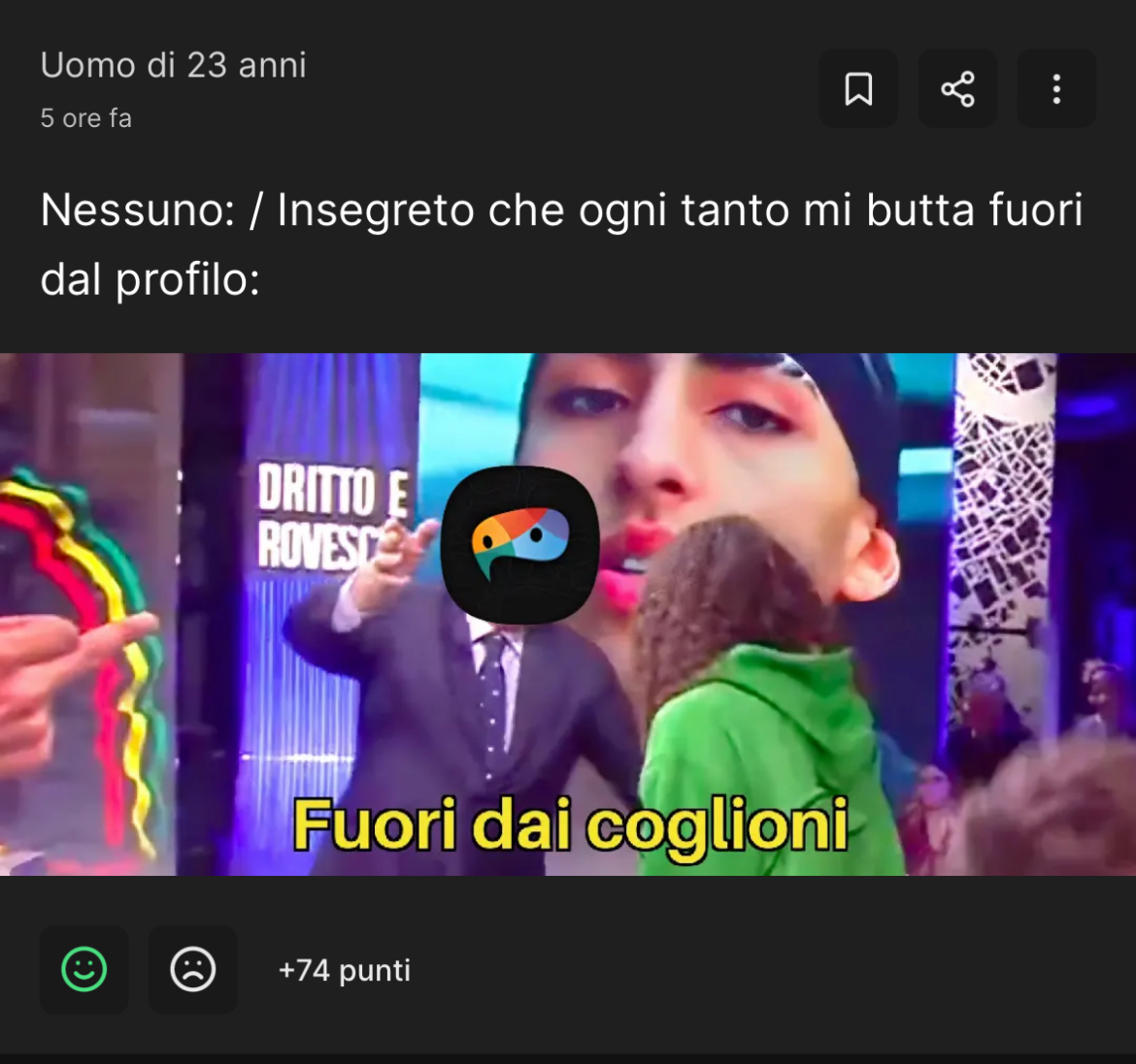 tutto questo fa veramente ridere