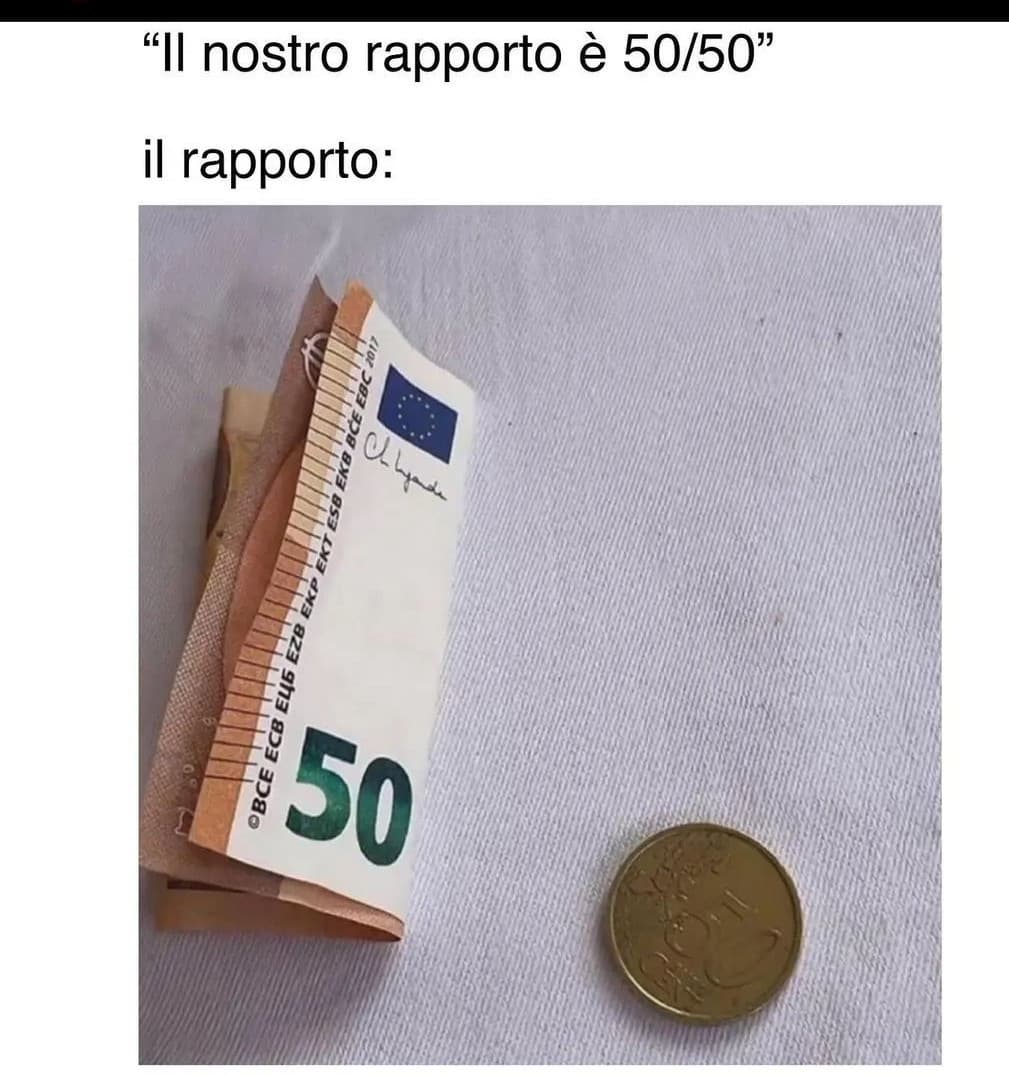 Ma fa ridere, non so perché 