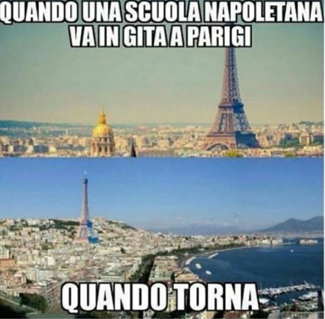 Sono del sud ma faceva ridere. Non offendete voglio bene a tutti☹❤