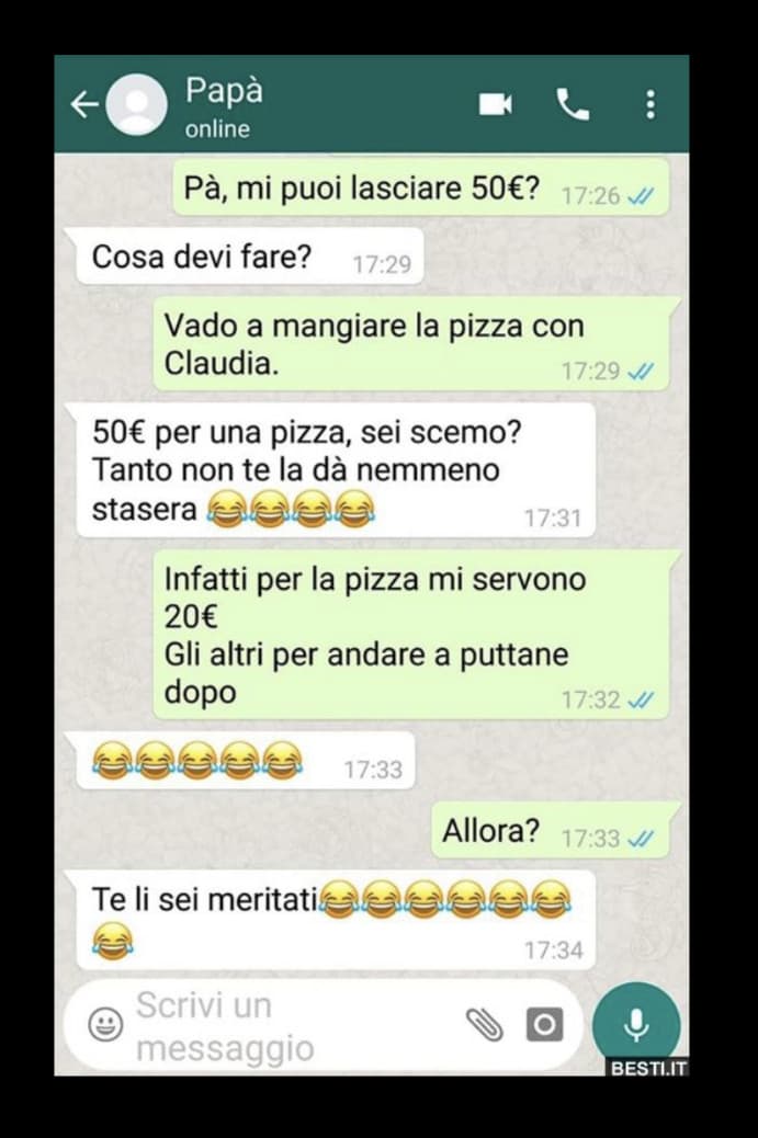 ma non si può andare a bonazzi? lmao