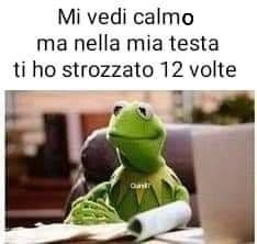 Caro nonno, ho capito che me li tiri per scherzo i ceffoni ma adesso se qualcuno mi sfiora con la mano mi sposto perché ho paura che mi colpisca, quindi ti prego di smetterla.
Con affetto, tuo nipote