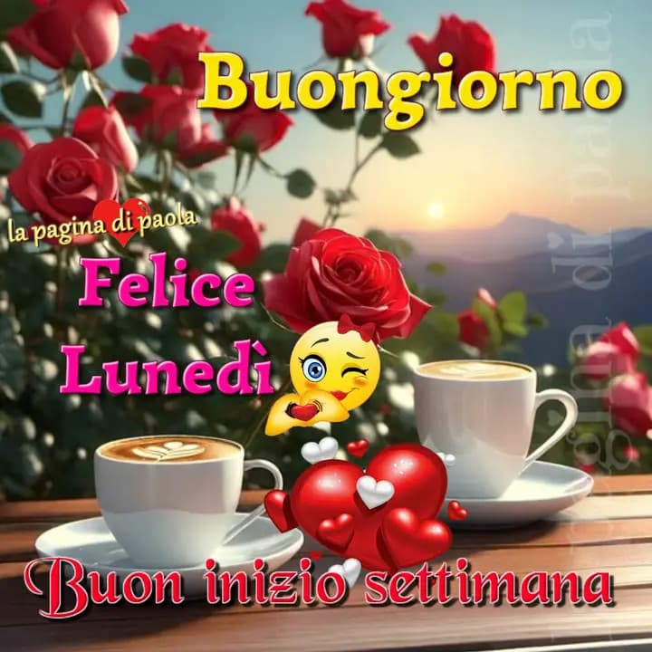 Buon lunedì 