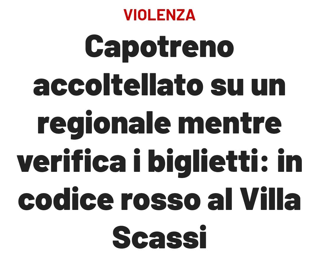 Io vi dico la mia idea: si fa come negli stadi. Tornelli all'ingresso (antiscavalcamento) in tutte le stazioni e daspo ferroviario.