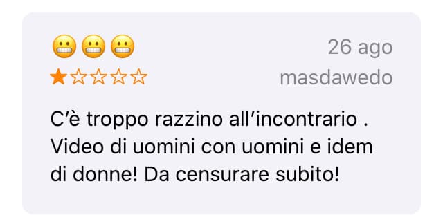 Ecco alcune recensioni cringe di TikTok