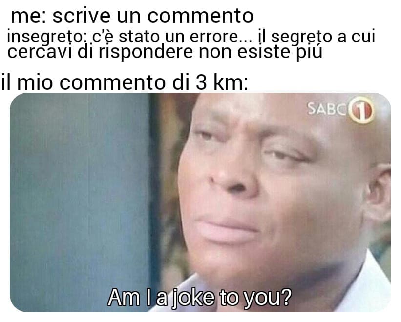 si, mi annoio