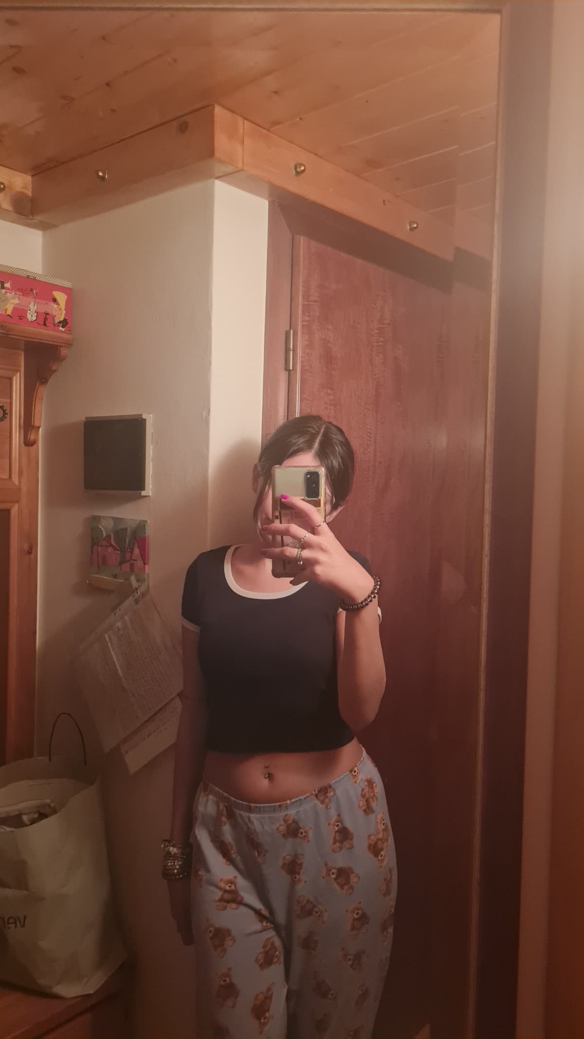 outfit pigiama+maglietta