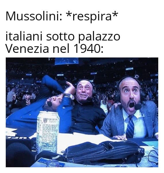 Sempre bello rivedere la dichiarazione di guerra di zio Benny 