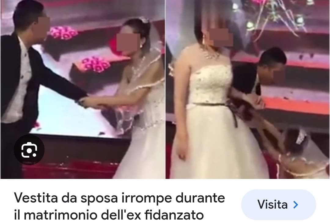 Io mi immagino così il matrimonio di Matteo: 