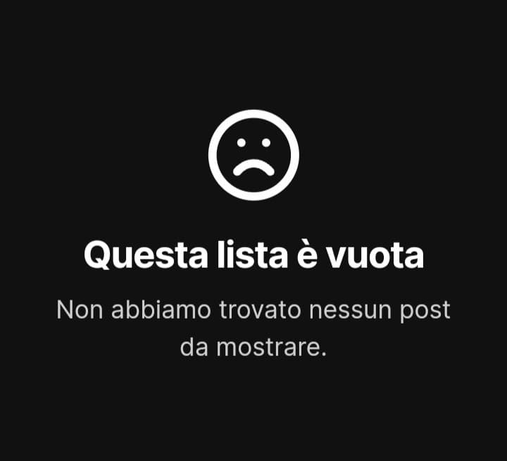 Quando entro nei vostri profili e trovo questo, sappiate che è proprio la stessa espressione che faccio io ☹️