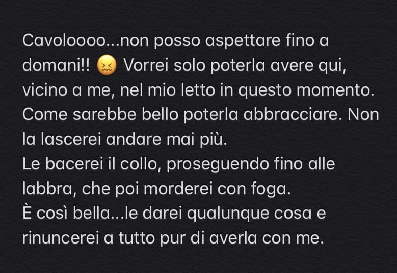 Che tristezza...mi deprimo da sola... mamma mia... ma cosa mi ero fumata qualche ora fa? ??‍♀️