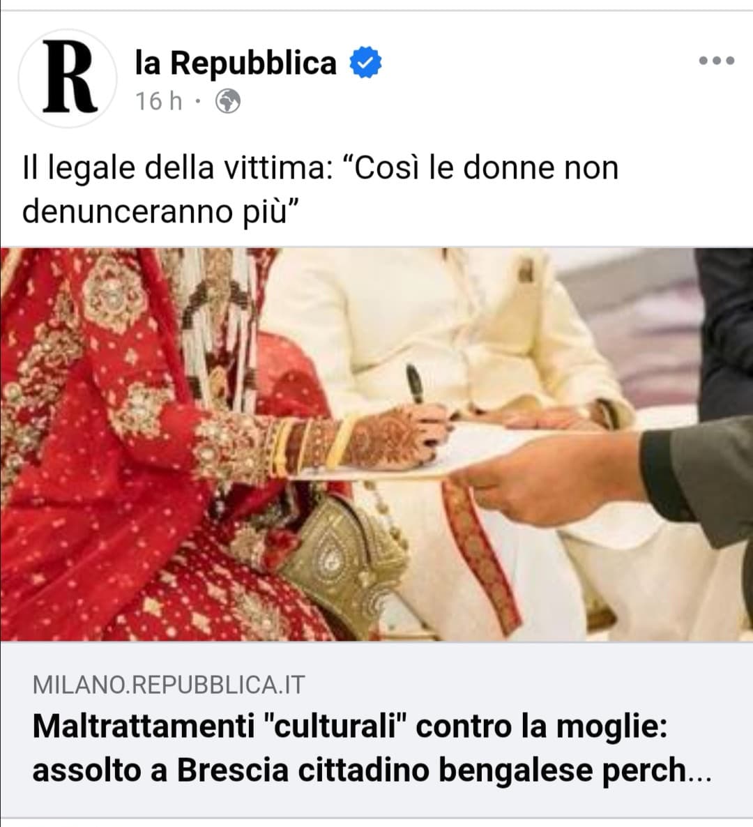 Secondo la logica di questo magistrato 