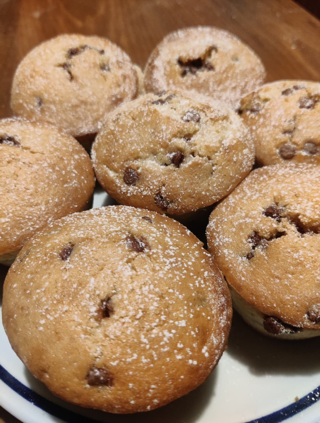 Muffin con gocce di cioccolato 🍫🧁