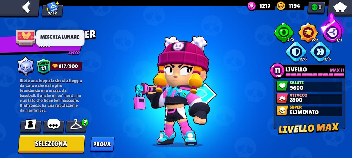 Che me pensate di sta skin di Bibi? (Ho anche quella vecchia sempre sto stile) boh mi andava di prenderla tanto era in sconto 