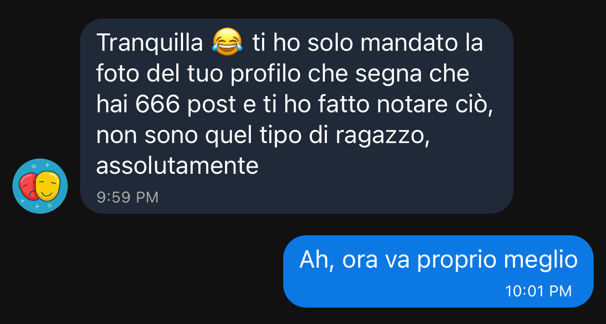 Plot twist non mi ha uscito il caz