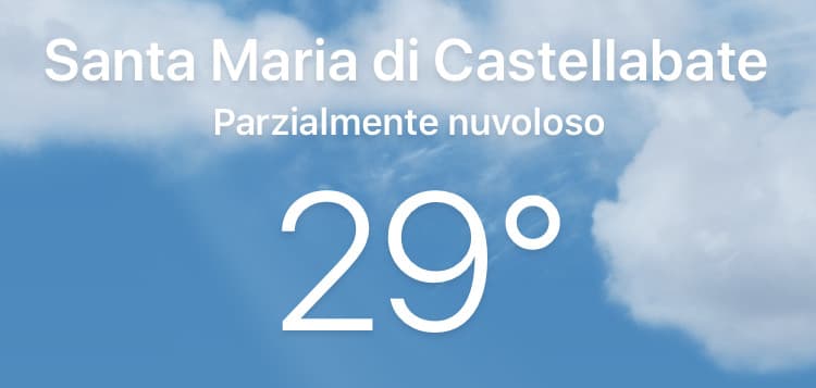 In tutta Italia: *fa un freddo cane*
Castellabate: POPPORO POPPORO BENVENUTI AL SUD JAMME JA