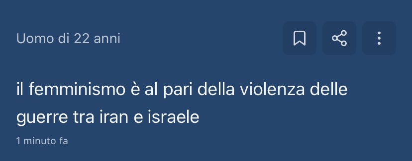 è la giornata delle stronzate? 🧐