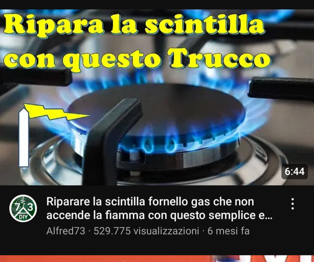 Ho letto ripara la scintilla con questo Turco. Ho invertito le lettere