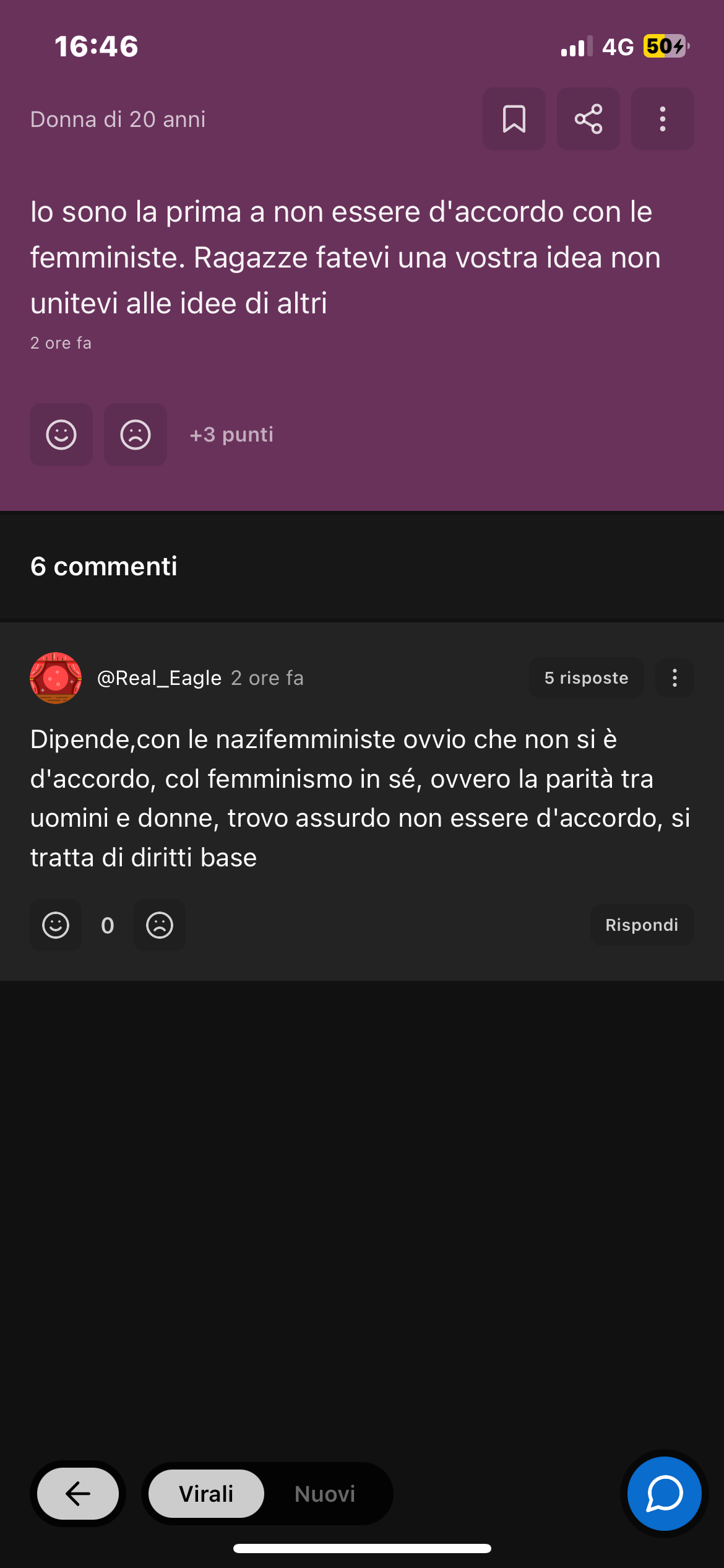 w il maschilismo e il patriarcato!
