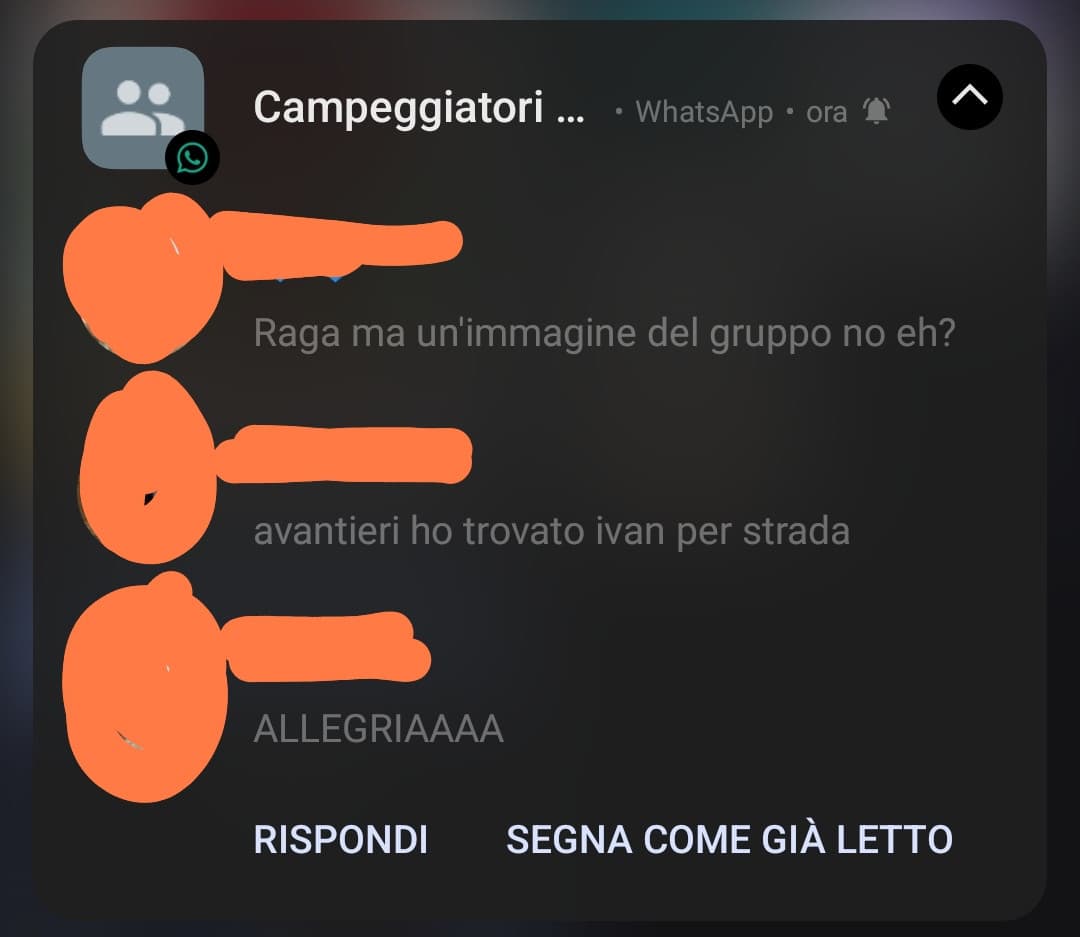 come esco da un gruppo senza farmi notare? bestemmio, sta la mia ex migliore amica e veramente mi stanno tutti sul cazzo in quel gruppo 