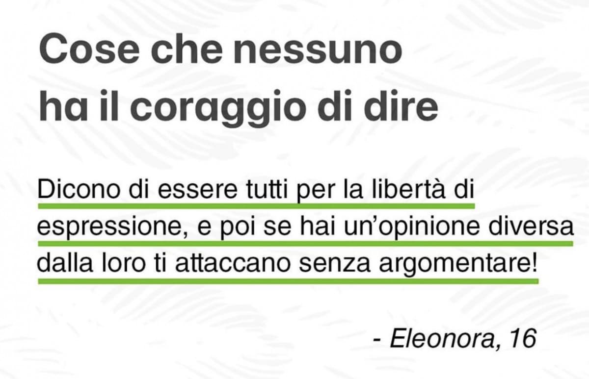 eleonora se dici che il femminismo non significa parità dei sessi non aspettarti che le persone (almeno quelle non ignoranti) non ti vengano contro! ?