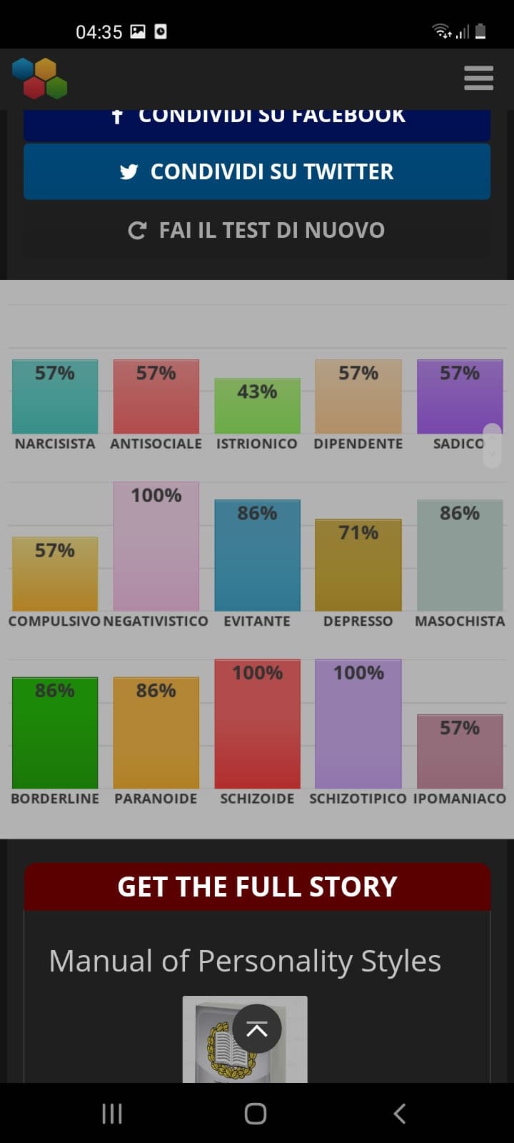 Buono dai ce scritto che forse ero personalità multiple tutte d'accordo