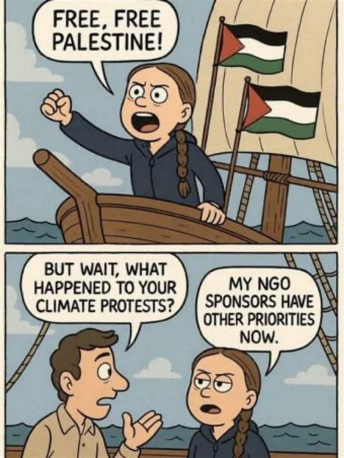 Gli attivisti climatici hanno iniziato a prendersela con i ricchi imbrattando jet e yacht anzichè opere d'arte e auto delle persone normali, quindi...