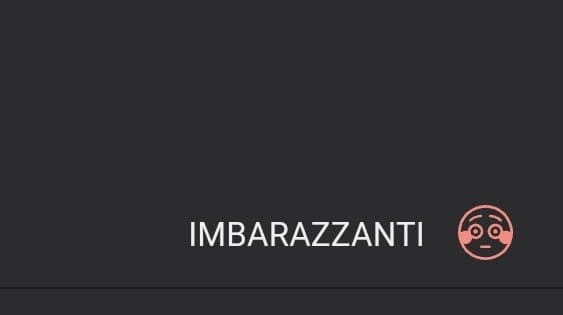 Cosa fate nelle situazioni imbarazzanti?