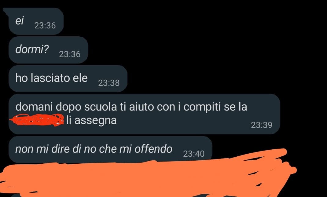 questi sono i messaggi quelli belli (se non si legge cliccate la foto)