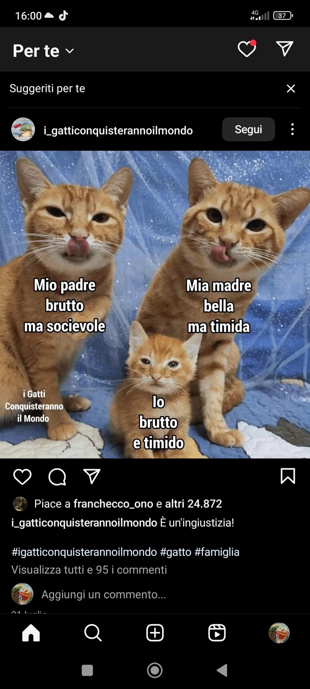 Rido, fa troppo gente d'insegreto, non prendetevela, siete voi che pensate di essere brutti, io Ve lo dico sempre che siete bambini bellissimi