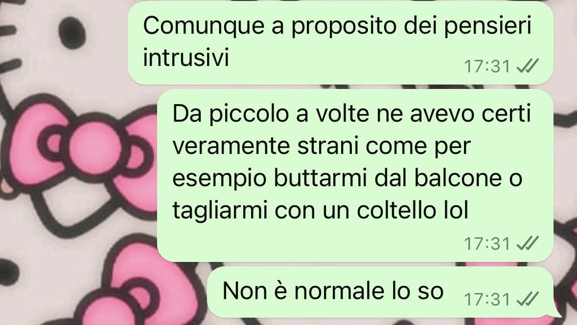 È normale per un bambino no? 🤔 no…