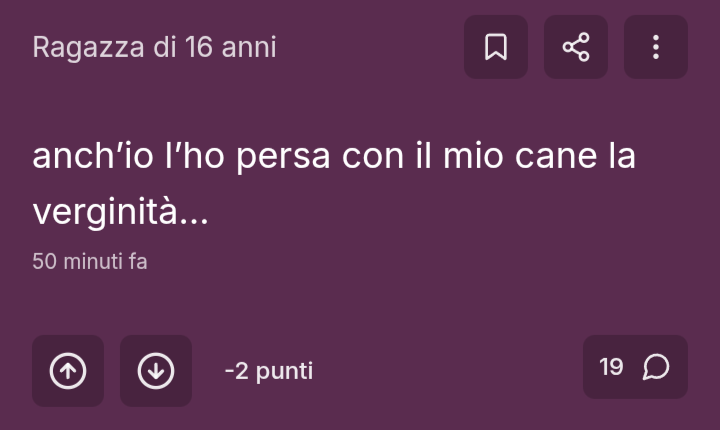 Giuro che se sto tizio non la smette con ste minchiate, gli faccio perdere la verginità tramite fellazio, con un piranha 