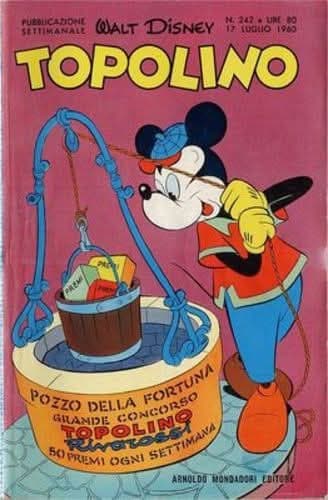 Topolino 242 del 1960. La copertina più brutta in 75 anni di storia