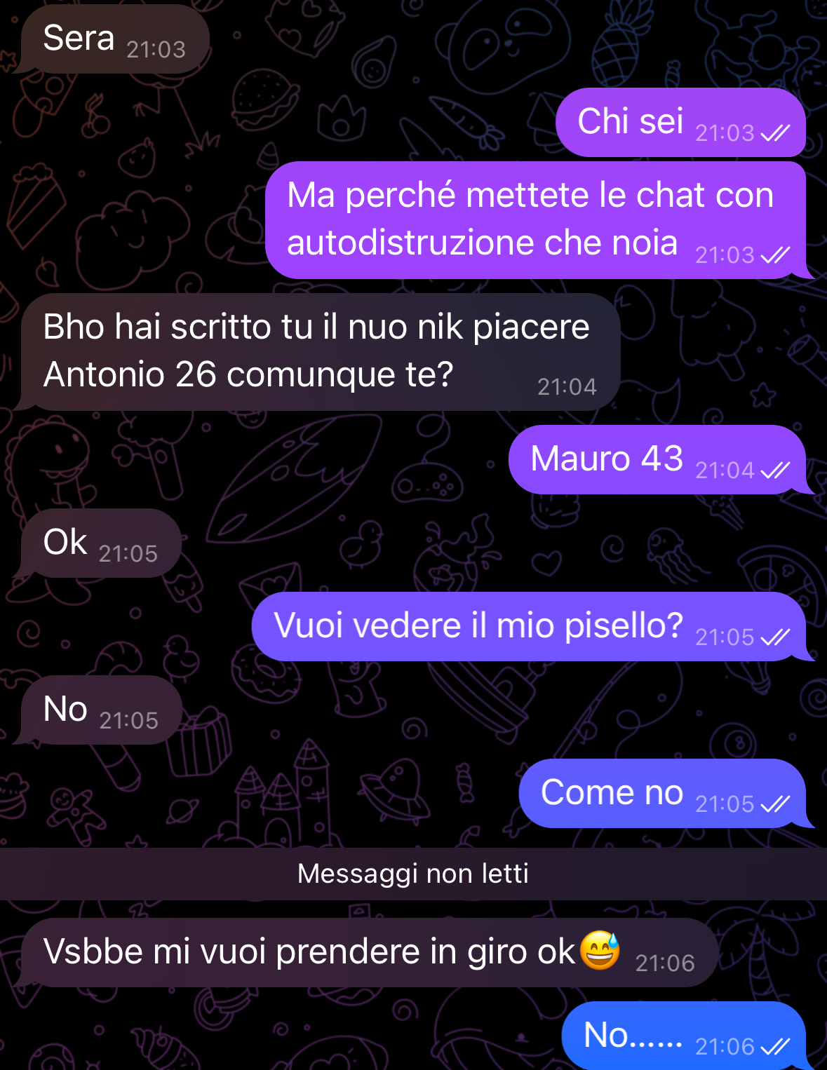 Mi sento male