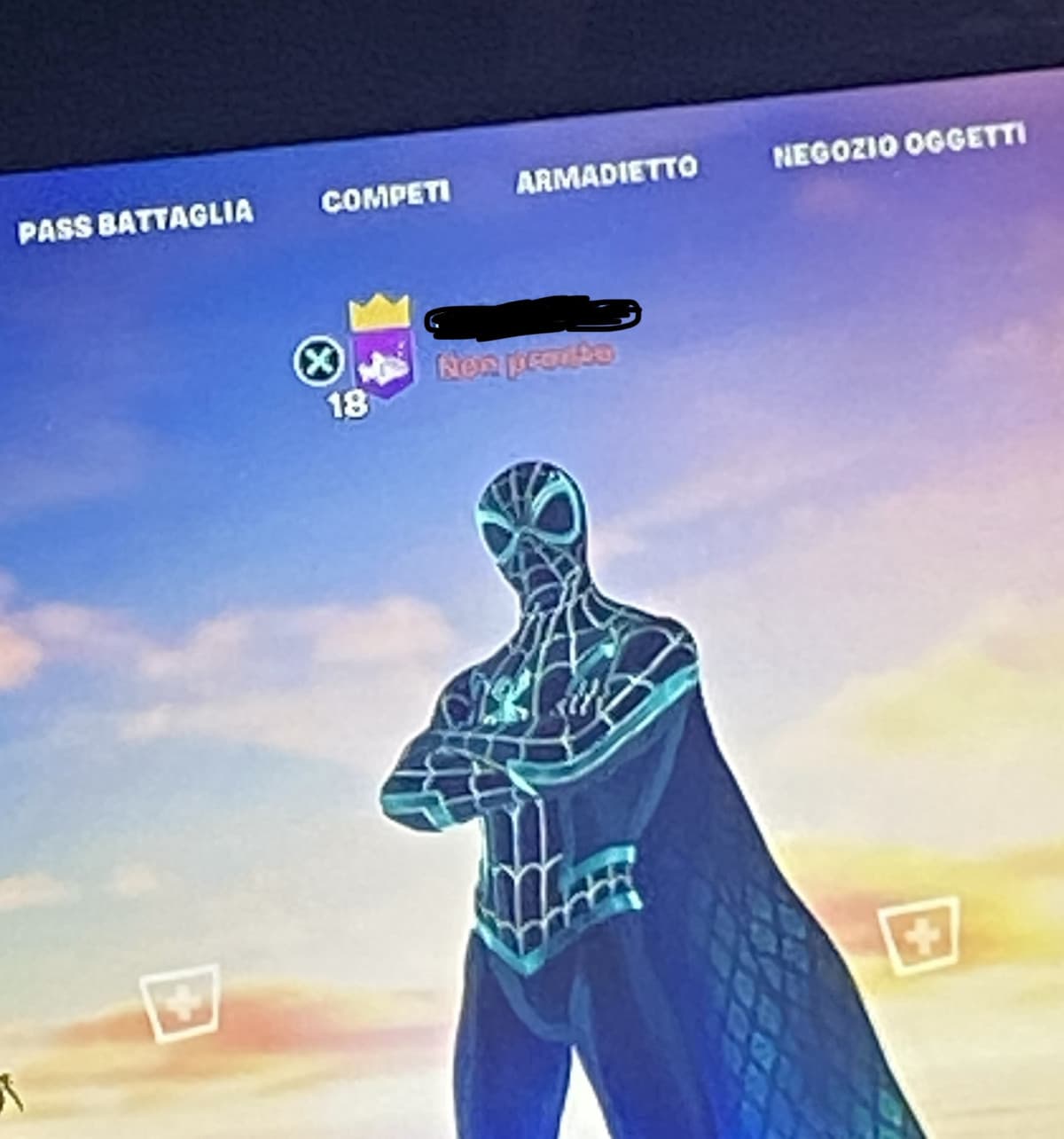 che trauma sto gioco, almeno ho la skin di spiderman!!!